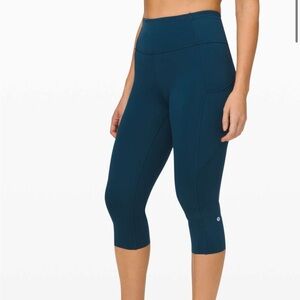 Lululemon Fast and Free HR Crop 19”